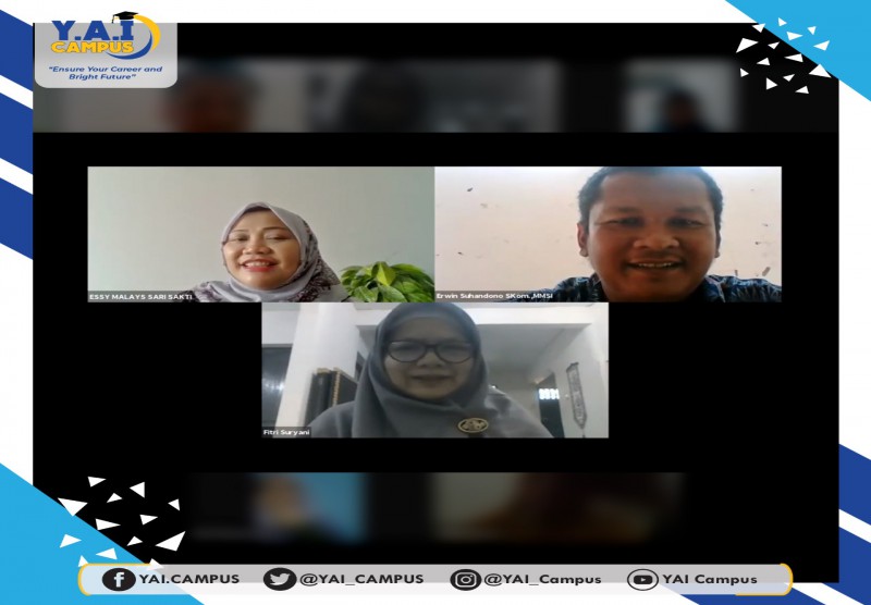 Fakultas Teknik UPI YAI bekerjasama dengan Kelurahan Sukamaju Baru, Depok melangsungkan Webinar dengan tema” “Tatanan Normal 